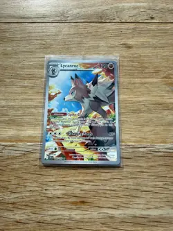 Pokemon Card Lycanroc 166/159 Illustration Rare Journey Together NM - Image 1