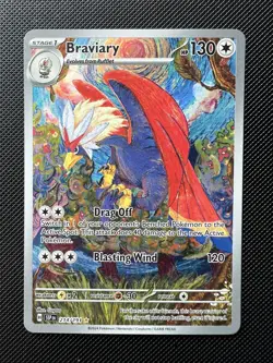 Braviary - 214/191 - Illustration Rare - Surging Sparks - NM/M - Pokemon Card - Image 1