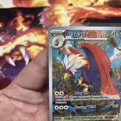Braviary - 214/191 - Illustration Rare - Surging Sparks - Pokemon Card - NM - Image 3