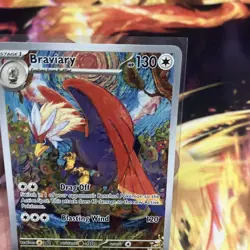 Braviary - 214/191 - Illustration Rare - Surging Sparks - Pokemon Card - NM - Image 4