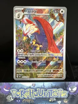 Pokemon Card Braviary 214/191 Surging Sparks Illustration Rare NM - Image 1