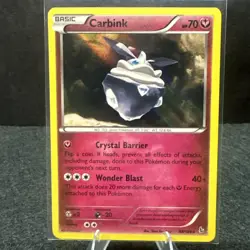 Carbink 68/106 Pokemon TCG Card XY Flashfire Holo 2014 NM - Image 1