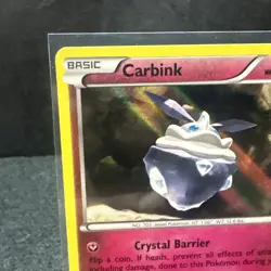 Carbink 68/106 Pokemon TCG Card XY Flashfire Holo 2014 NM - Image 3