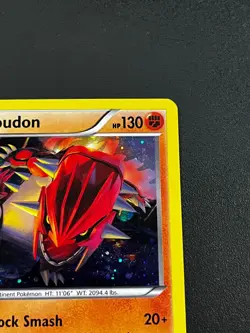 Groudon XY52 - XY Black Star Promo Cosmos Holo Pokemon TCG Card LP - Image 4