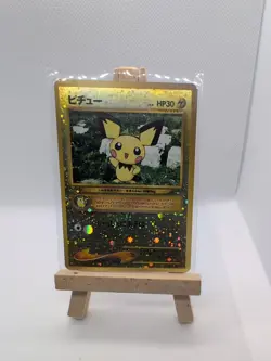 Pokemon Card Pichu No. 172 Neo Genesis Reverse Holo Rare Japanese Near Mint - Image 1