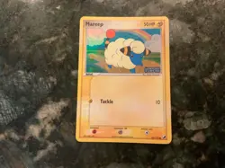 Mareep Reverse Holo 62/115 ex Unseen Forces 2005 Pokemon Card LP - Image 1