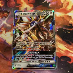 Solgaleo GX 89/149 Sun & Moon Base Set - Pokemon Card - LP - Image 1