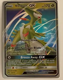 5 Pokemon GX Card Lot Tapu Lele GX Solgaleo Gold Virizion Weavile Venomoth Rare - Image 4