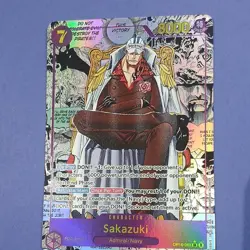 Bandai One Piece Card Game Sakazuki OP16-065 OP-16 Manga Rare - Image 1