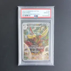 Kingambit SVP130 Holo Black Star Promo Pokemon TCG Card PSA 10 Gem Mint - Image 1