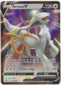 Arceus V - SWSH306 Pokemon SWSH: Sword & Shield Promo Cards Holo Promo NM - Image 1