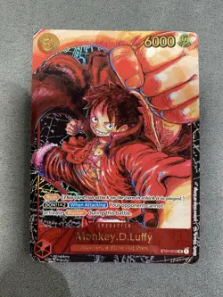 One Piece TCG Card Monkey D.Luffy ST01-012 OP05 1st Anniversary English - Image 1