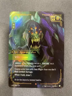 Vilemaw UNL 060/219 Epic Unleashed Riftbound League of Legends TCG Card - Image 1