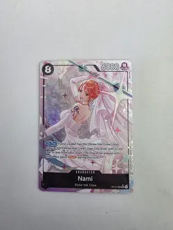 One Piece TCG Nami OP15-086 SR Alternate Art Foil Adventure on Kami's Island EN - Image 1