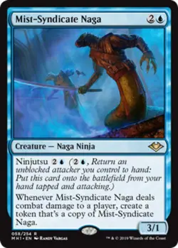 1x Mist-Syndicate Naga NM-Mint, English Modern Horizons MTG Magic - Image 1