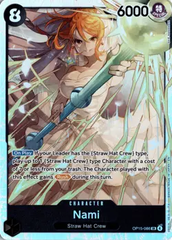 Nami () SR Adventure on Kami's Island OP15-086 One Piece TCG - Image 1