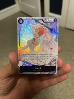 Nami (Alternate Art) OP15-086 Adventure on Kami's Island Foil *Read Description* - Image 1