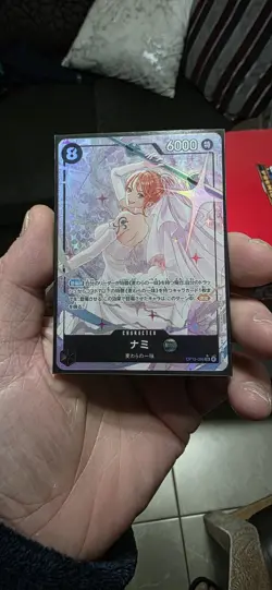 Nami (Alt Art) OP15-086 SR Adventure on KAMI's Island ONE PIECE UK seller - Image 1