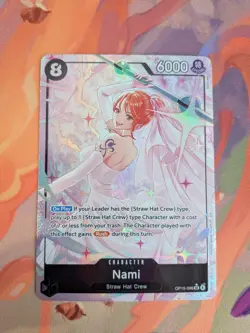 Nami SR (OP15-086) (Alternate Art) Adventure On Kami's Island Foil - Bride Nami - Image 3