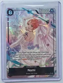 One Piece Nami OP15-086 Alternate Art - Adventure on Kami's Island OP15-EB04 - Image 2