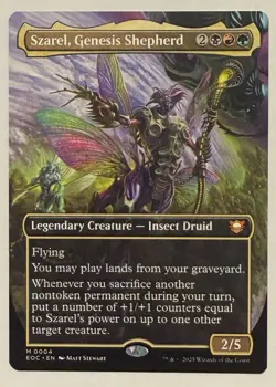 Szarel, Genesis Shepherd Borderless - Commander: Edge of Eternities MTG - Image 1