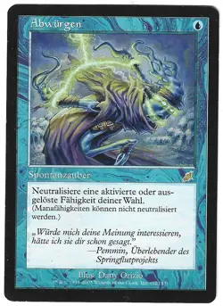 Abwurgen / Stifle - SCOURGE - deutsch (good +) ** Rare ** Counter Ability - Image 1