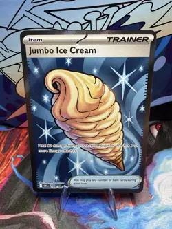 Pokemon TCG - Jumbo Ice Cream 109/086 Ultra Rare Full Art - Chaos Rising NM - Image 1