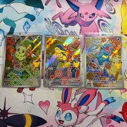 Pokemon TCG First Partner Set Series 2 - Gen 2 | Totodile, Cyndaquil, Chikorita - Image 1