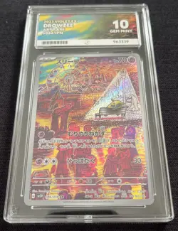 Drowzee 086/078 sv1v Violet ex Ace Grading Gem Mint 10 Japanese Pokemon - Image 1