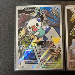 Series 2 First Partner Illustration - Snivy 049, Tepig 050, Oshawott 051 NM/M - Image 2