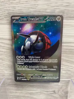 Iron Treads ex 248/198 SV01 Scarlet & Violet Special Illustration Rare Holo - Image 1