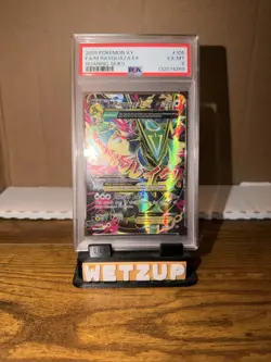 Pokemon 2015 Roaring Skies M Rayquaza EX Full Art Holo 105/108 PSA 6 - Image 1