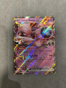 Pokemon Play! Prize Pack Stamped Team Rocket’s Mewtwo ex 081/182 Series 8 - Image 1