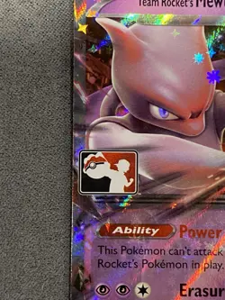 Pokemon Play! Prize Pack Stamped Team Rocket’s Mewtwo ex 081/182 Series 8 - Image 2