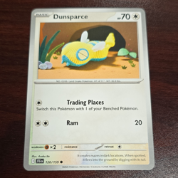 Pokemon TCG Dunsparce SV09 Journey Together 120/159 Regular Common HP70 Eng - Image 1