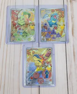 Pokemon TCG First Partner Set Series 2 - Gen 2 | Totodile, Cyndaquil, Chikorita - Image 3