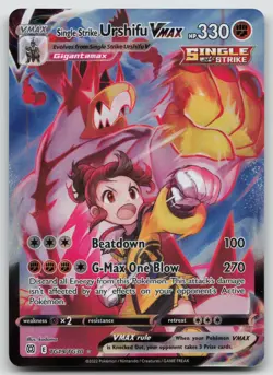 Single Strike Urshifu VMAX TG19/TG30 Holo Brilliant Stars Trainer Gallery NM - Image 1