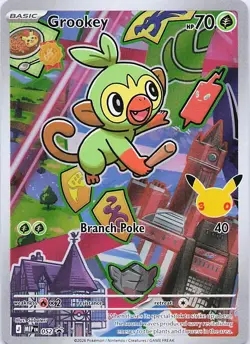 Grookey - Pokemon First Partner Series 2 Promo 2025 ME: Mega Promos 052 NM - Image 1