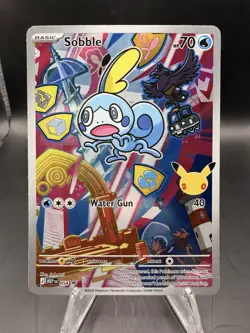 Pokemon Sobble #054 First Partner Series Vol. 2 30th Anniversary Holo Promo NM A - Image 1