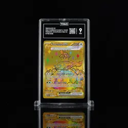Terapagos ex 180/131 Sv: Prismatic Evolutions Holo Triple Rare Gold TAG 9 ⚜ - Image 1