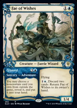 Fae of Wishes (Showcase) - Near Mint MTG Throne of Eldraine - Image 1
