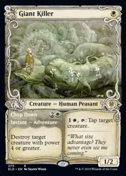 Giant Killer (Showcase) - Near Mint MTG Throne of Eldraine - Image 1