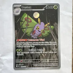 Nintendo Pokemon TCG Dustox 220/217 Secret Rare Holo Full Art EN Stage 2 - Image 1