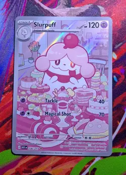 Pokemon TCG Slurpuff 236/217 IR Ascended Heroes Illustration Rare English - Image 1