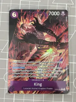 One Piece TCG English EB04-031 King Alt Art Parallel - Image 1