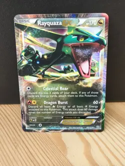 Pokemon TCG Rayquaza-Ex Dragon Exalted Holo Card 85/124 - Image 1