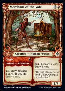 Merchant of the Vale (Showcase) - Near Mint MTG Throne of Eldraine - Image 1