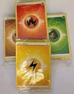 ⚡ Pokemon TCG 45x Energy Card Pack – 1x Sealed ETB Stack 2022⚡ Yellow Border🌟 - Image 1