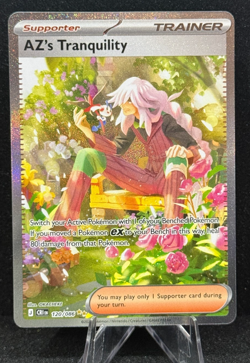 POKEMON: CHAOS RISING - AZ'S TRANQUILITY - SPECIAL ILLUSTRATION RARE 120/086⭐⭐ - Image 1