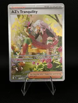 AZ's Tranquility 120/086 Special Illustration Rare NM Chaos Rising Pokemon - Image 1